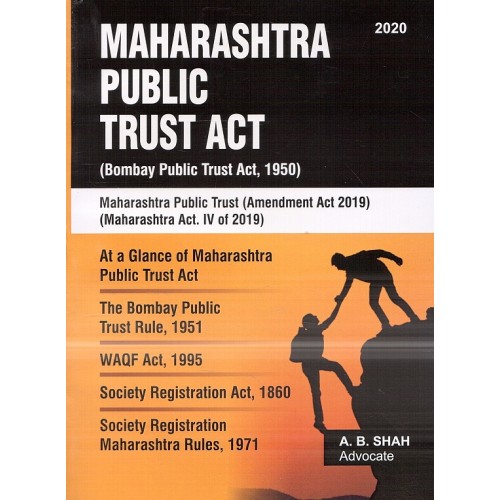 Aarti & Co.'s Maharashtra Public Trust Act, 1950 by Adv. A. B. Shah | Bombay Public Trust Act [MPT/BPT]
